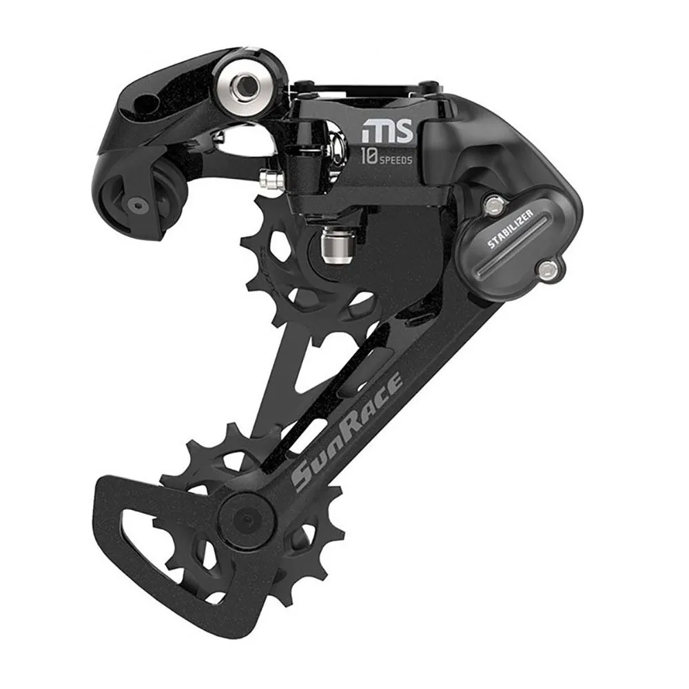 SunRace Medium Cage Bakväxel, Black, 10s