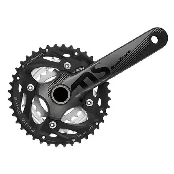 SunRace Ms50 Vevparti, Black, 175mm, 40/30-22t
