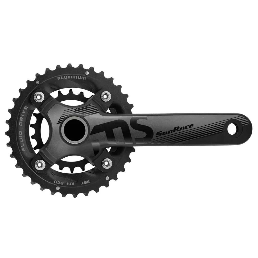 SunRace Ms66 Vevparti, Black / grey, 175mm, 36-22t SunRace Ms66 Vevparti, Black / grey, 175mm, 36-22t