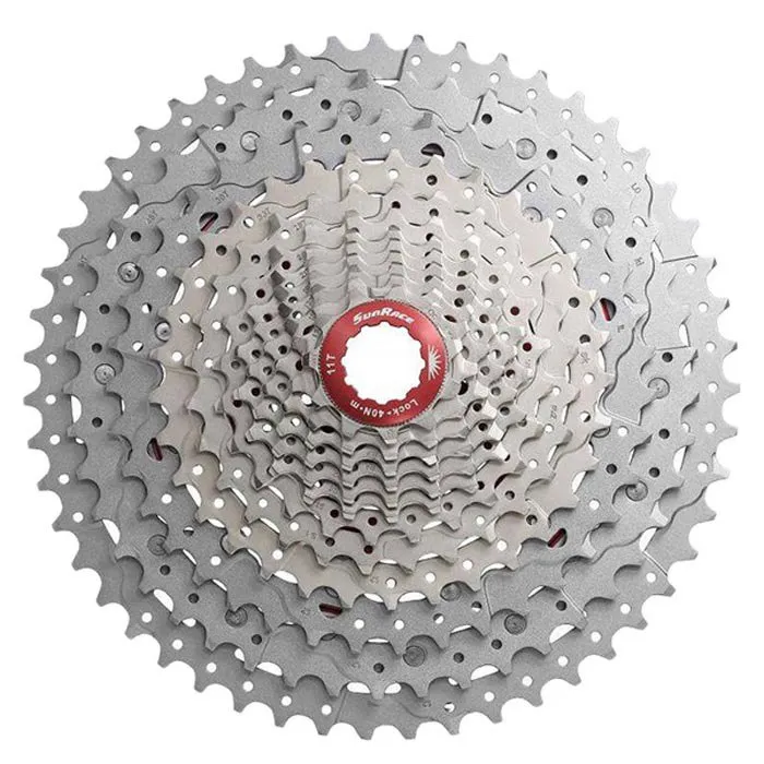 SunRace Mz903 Kassett, Silver, 12s, 11-51t