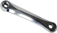 SunRace pedalarm vänster alu silver 170 SunRace pedalarm vänster alu silver 170