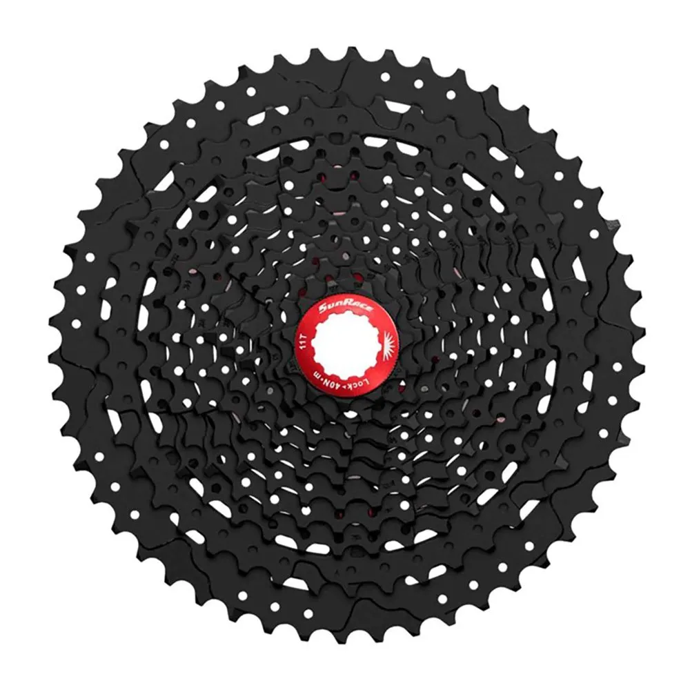 SunRace Rx8 Kassett, Black, 11s, 11-42t