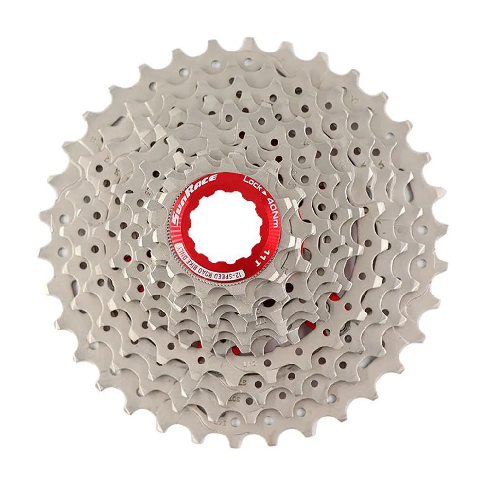 SunRace Shimano Hg Kassett, Silver, 12s, 11-36t