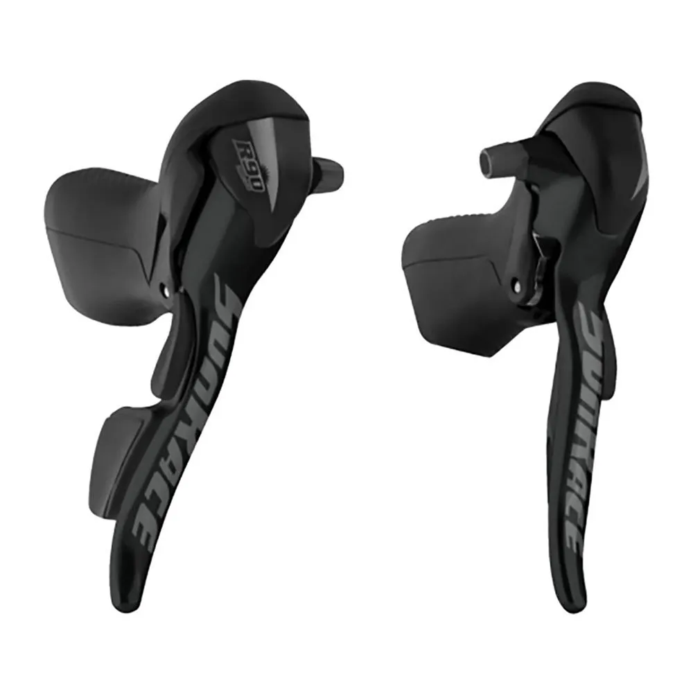 SunRace Shimano R91 Bromsspakset Med Växelreglage, Black, 3 x 9s