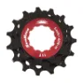 SunRace Spcs12 Kugghjul Refurbished, Black / red, 10-12-14t