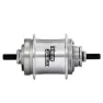 SunRace Strumey Archer 2s Baknav, Silver, 36H, 10 x 120mm