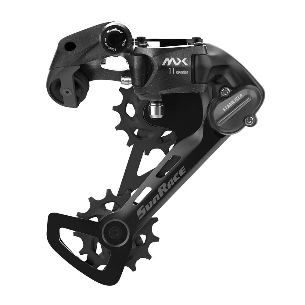 SunRace Universal Dm Bakväxel, Black, 11s, Max 51t