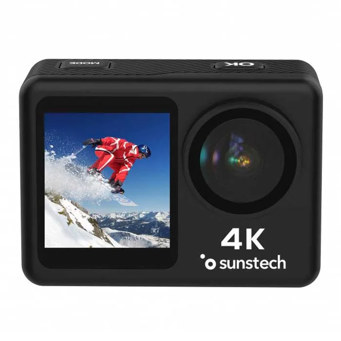 Sunstech Wifi 4k Actionkamera, Black, One Size Sunstech Wifi 4k Actionkamera, Black, One Size