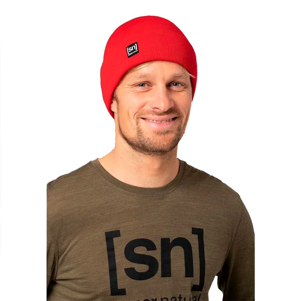 super.natural Alpine Mössa, High risk red
