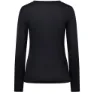 super.natural Bergglück T-shirt Med Lång ärm, Jet black / copper