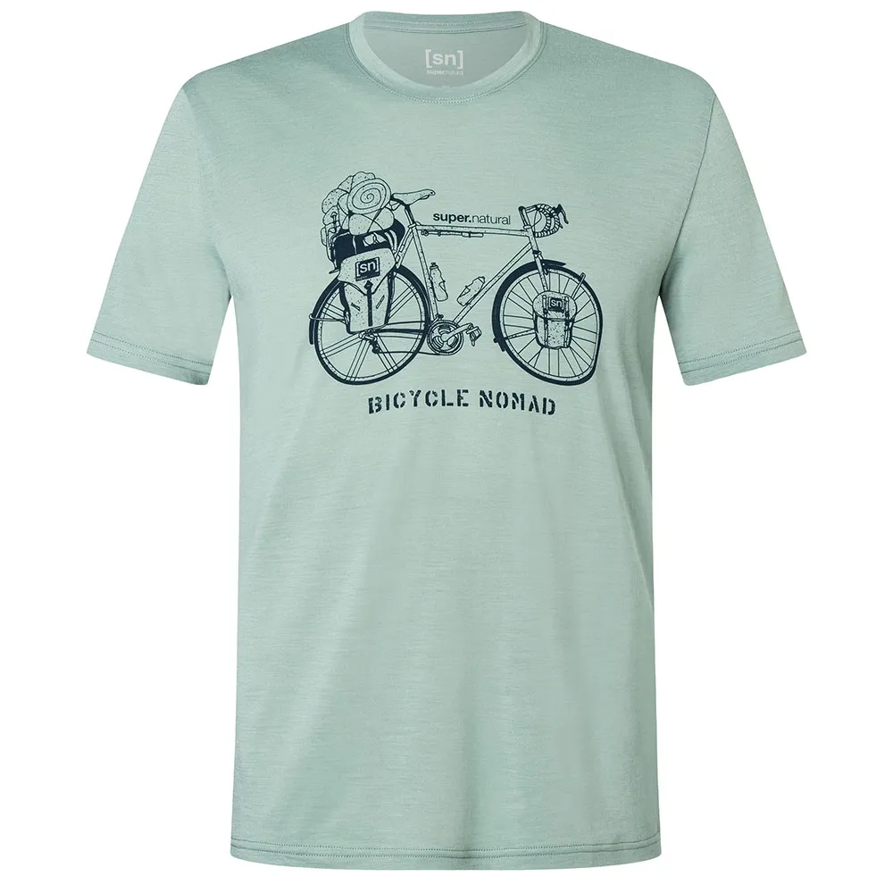 super.natural Bicycle Nmd T-shirt Med Korta ärmar, Chinois green / blueberry super.natural Bicycle Nmd T-shirt Med Korta ärmar, Chinois green / blueberry