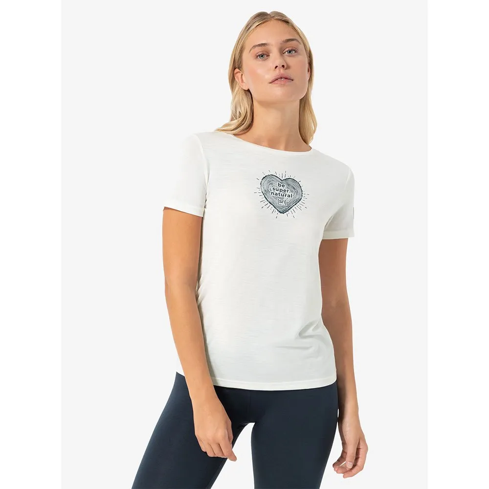 super.natural Bio Heartwood T-shirt Med Korta ärmar