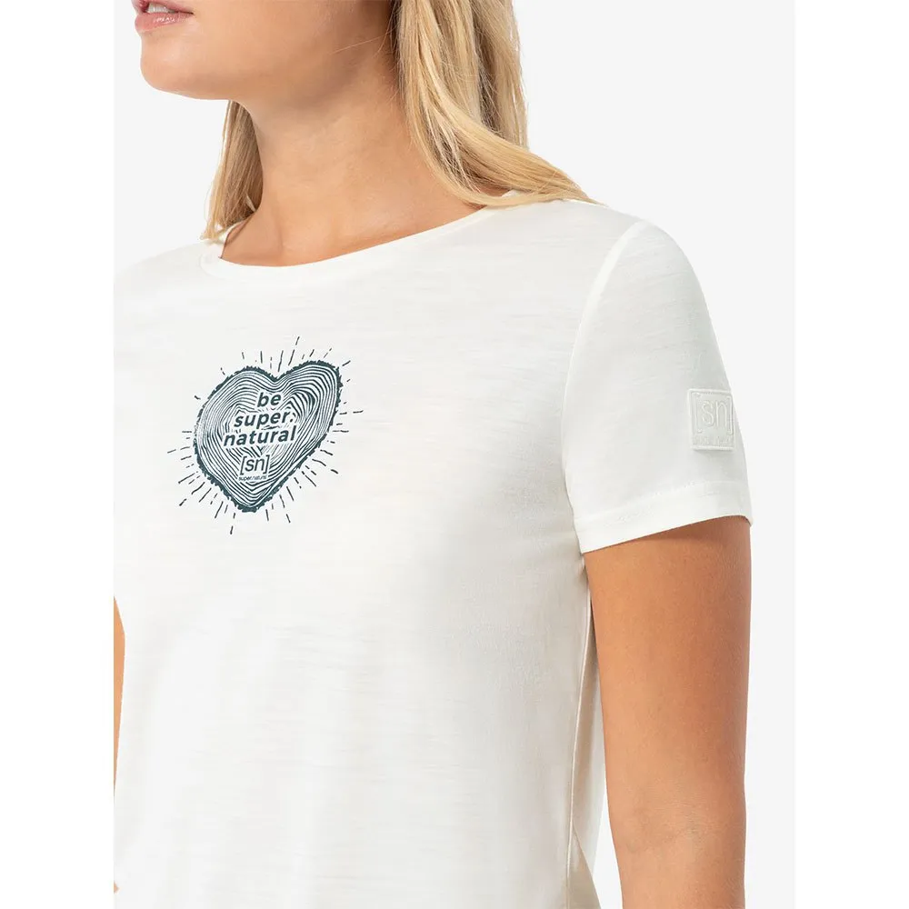 super.natural Bio Heartwood T-shirt Med Korta ärmar