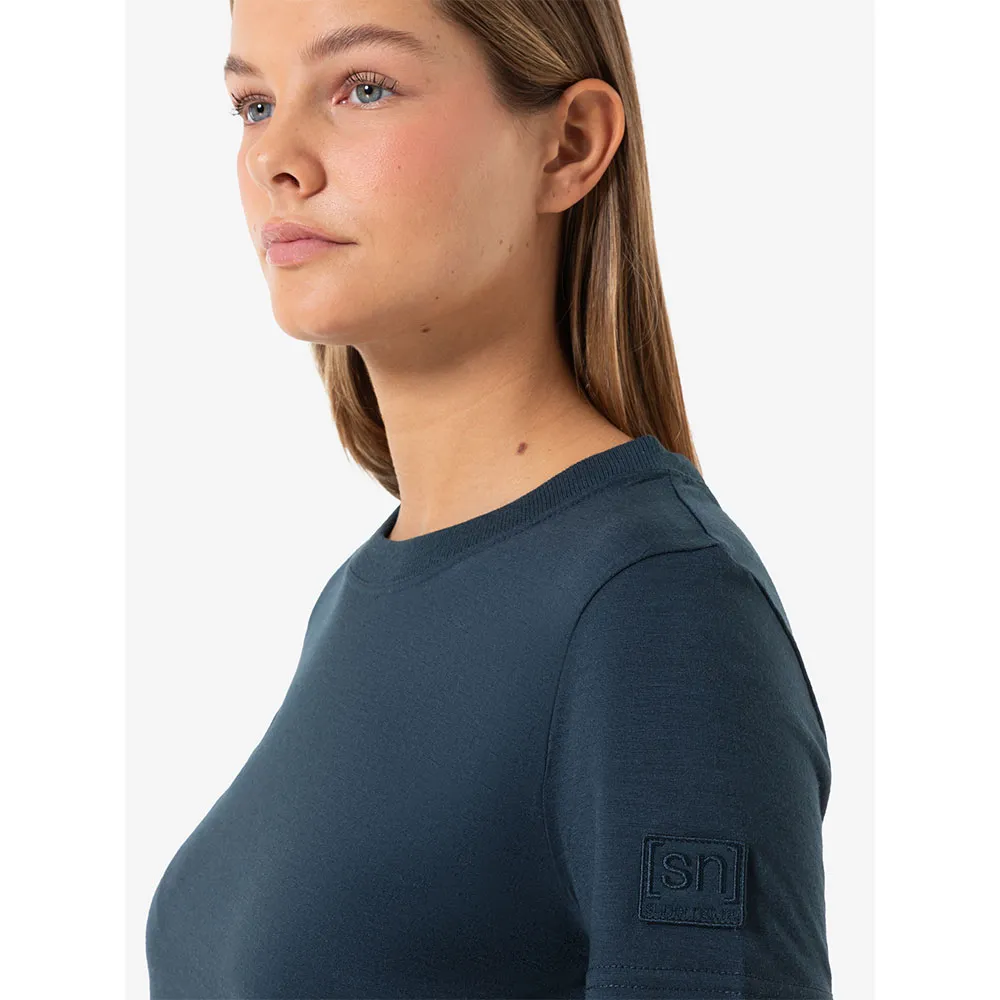 super.natural Casual Rib Bio T-shirt Med Korta ärmar