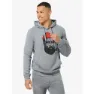 Cashmere grey melange / jet black / high risk red