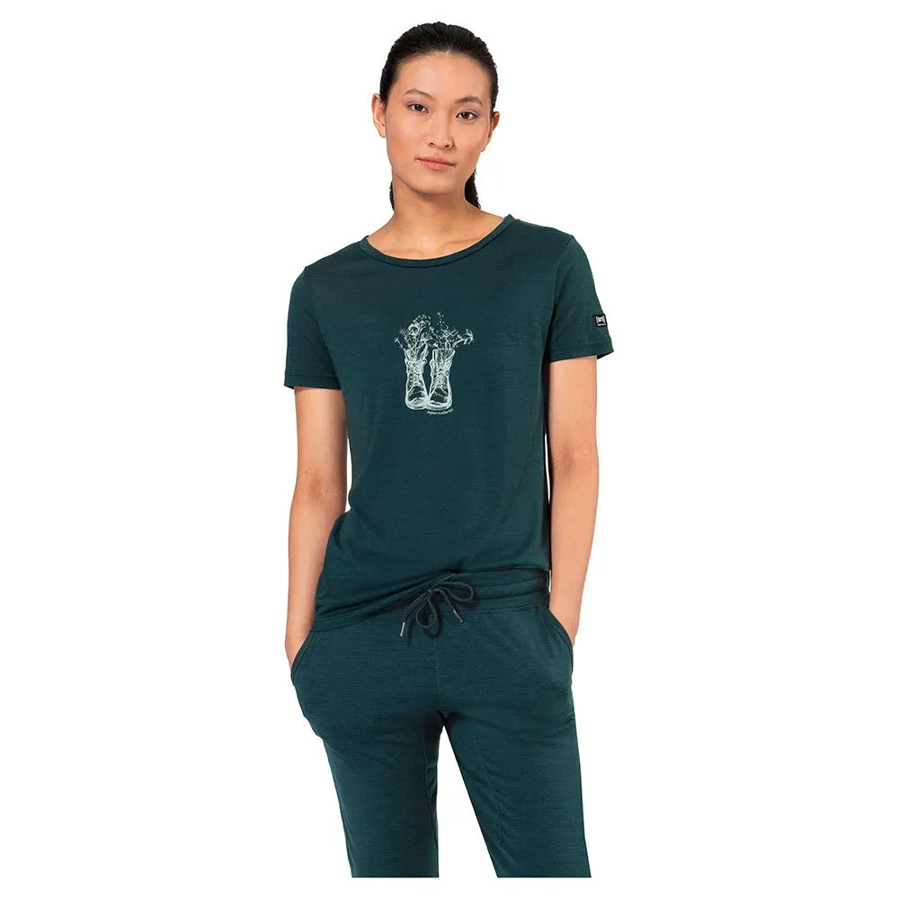 super.natural Flower Boots T-shirt Med Korta ärmar