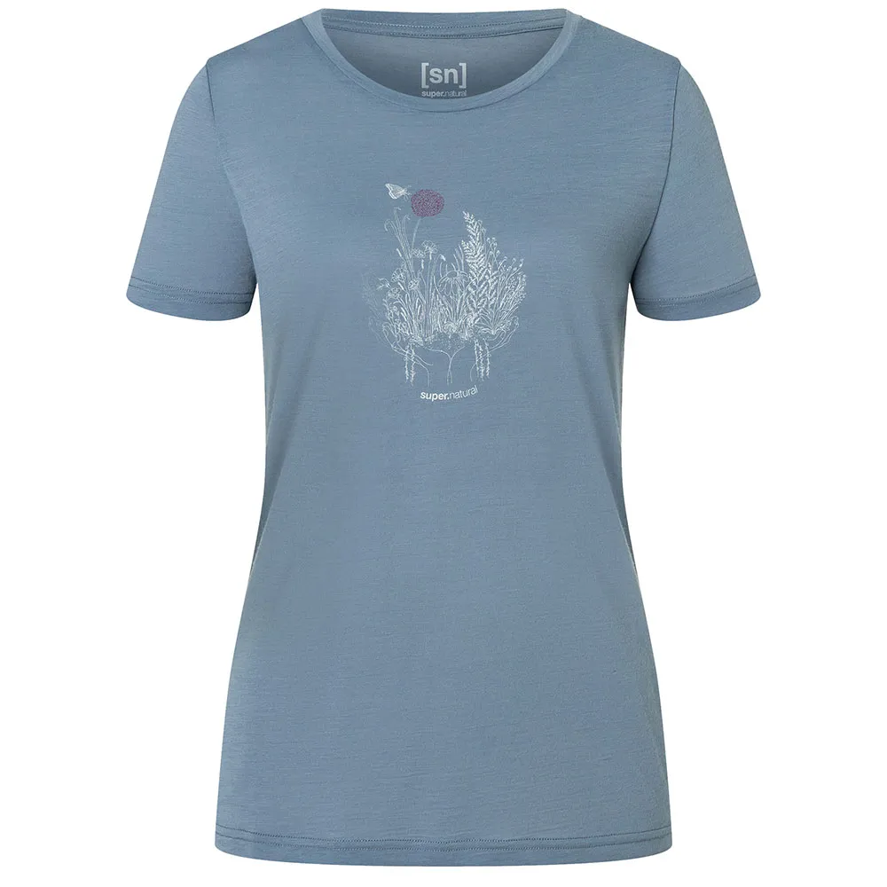 super.natural Flowerhands T-shirt Med Korta ärmar