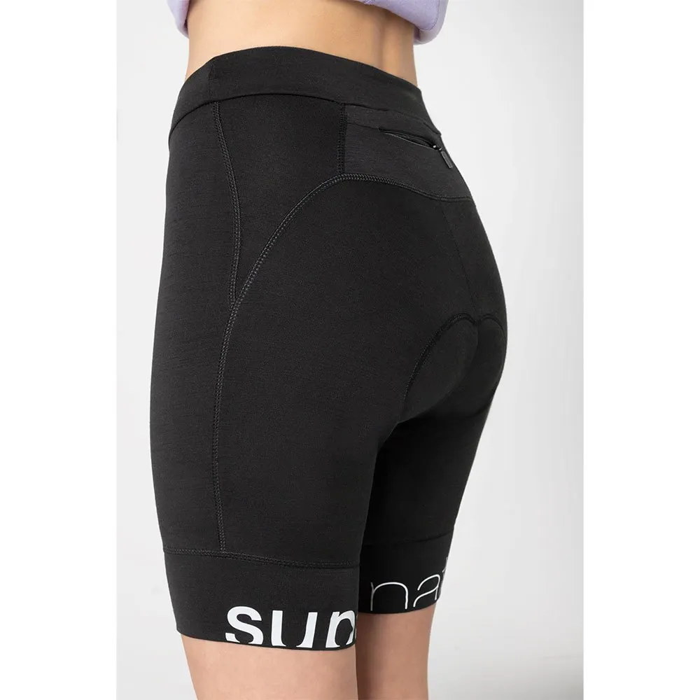 super.natural Grava Shorts, Jet black super.natural Grava Shorts, Jet black