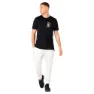 super.natural Gravel T-shirt Med Korta ärmar, Jet black / fresh white