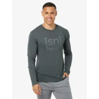 super.natural Grid Logo T-shirt Med Lång ärm