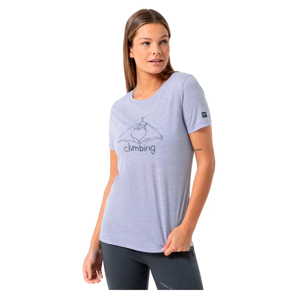 super.natural I Love Climbing T-shirt Med Korta ärmar super.natural I Love Climbing T-shirt Med Korta ärmar