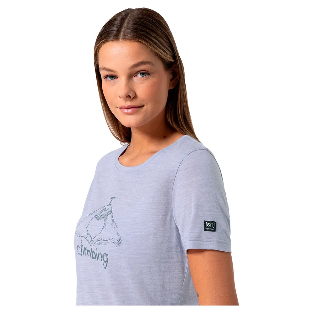 super.natural I Love Climbing T-shirt Med Korta ärmar super.natural I Love Climbing T-shirt Med Korta ärmar