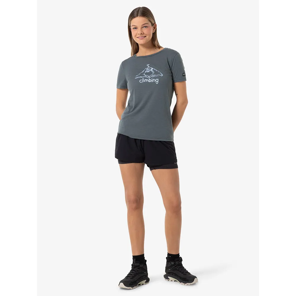 super.natural I Love Climbing T-shirt Med Korta ärmar