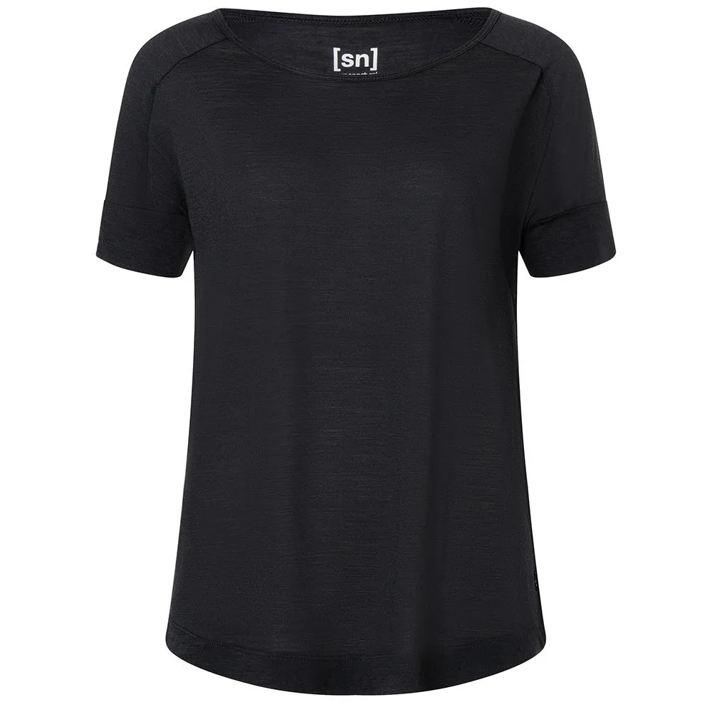 super.natural Isla T-shirt Med Korta ärmar, Jet black