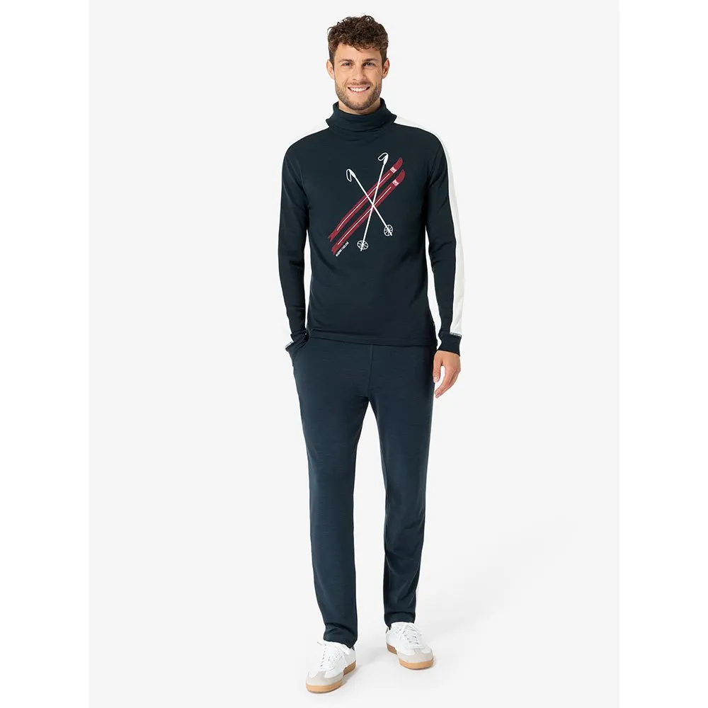 super.natural Kryssede Ski Roll Neck T-shirt Med Lång ärm