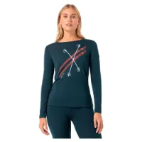 super.natural Kryssede Ski T-shirt Med Lång ärm super.natural Kryssede Ski T-shirt Med Lång ärm