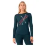 super.natural Kryssede Ski T-shirt Med Lång ärm
