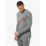 Cashmere grey melange / fresh white / high risk red