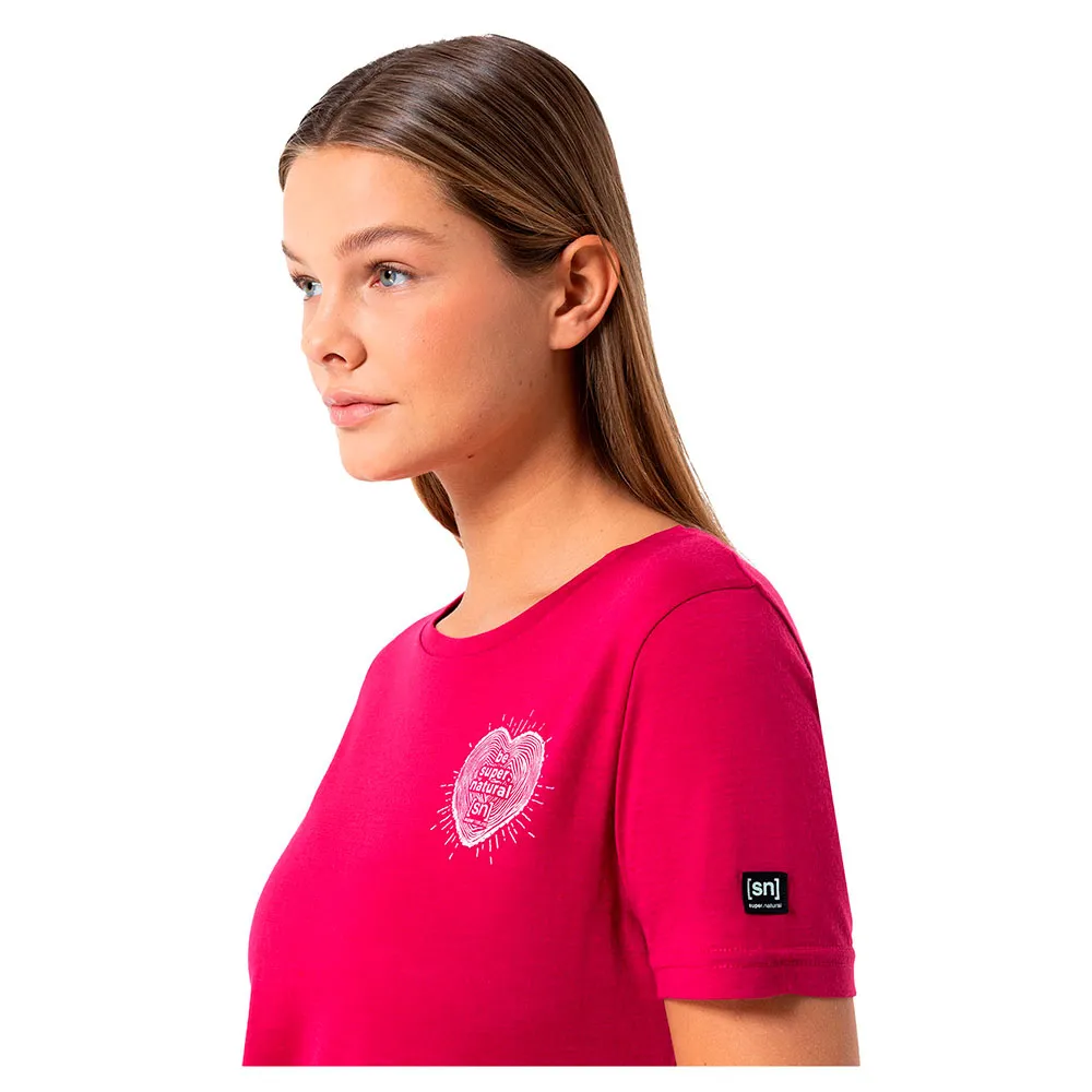super.natural Little Heartwood T-shirt Med Korta ärmar super.natural Little Heartwood T-shirt Med Korta ärmar