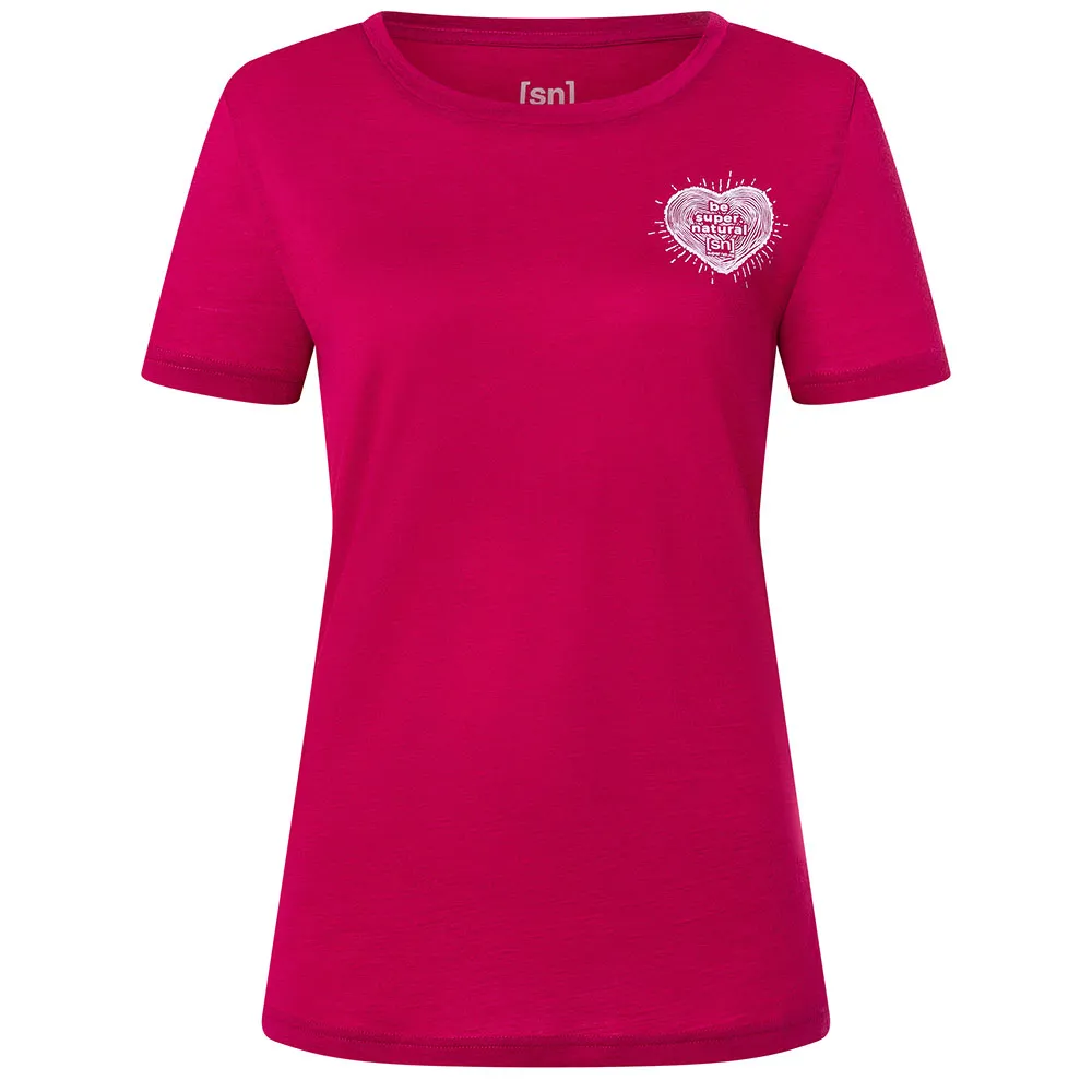 super.natural Little Heartwood T-shirt Med Korta ärmar super.natural Little Heartwood T-shirt Med Korta ärmar