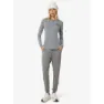 Cashmere grey melange / dark shadow glitter