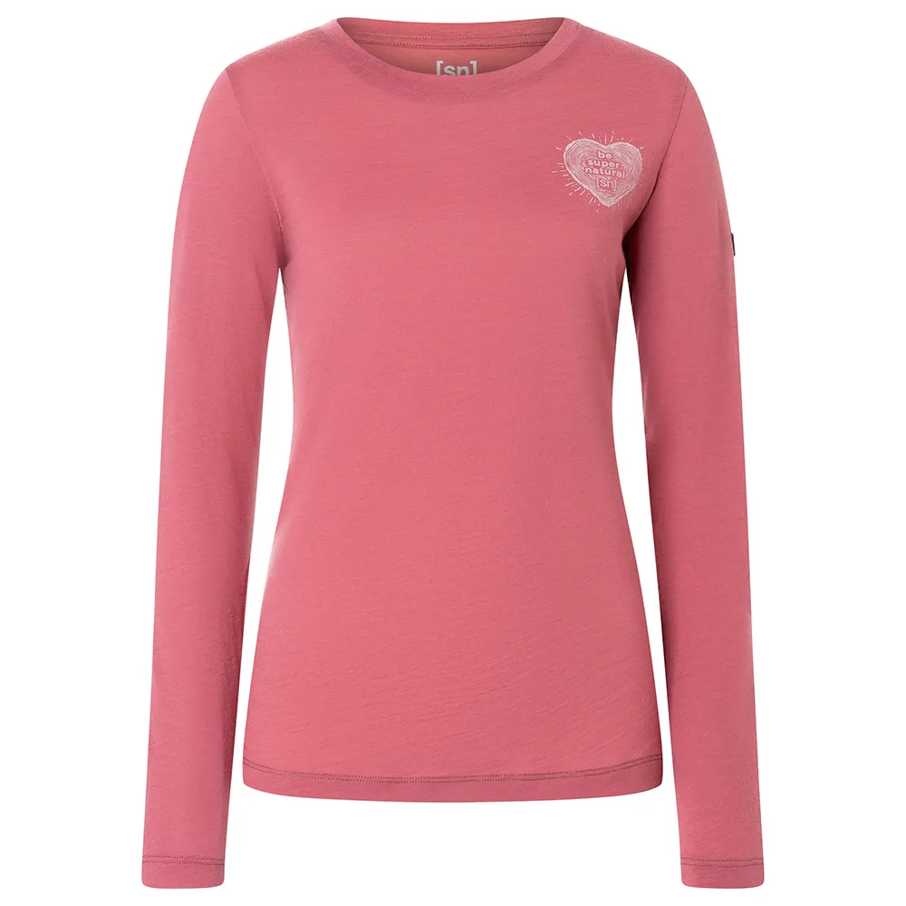 super.natural Little Heartwood T-shirt Med Lång ärm super.natural Little Heartwood T-shirt Med Lång ärm
