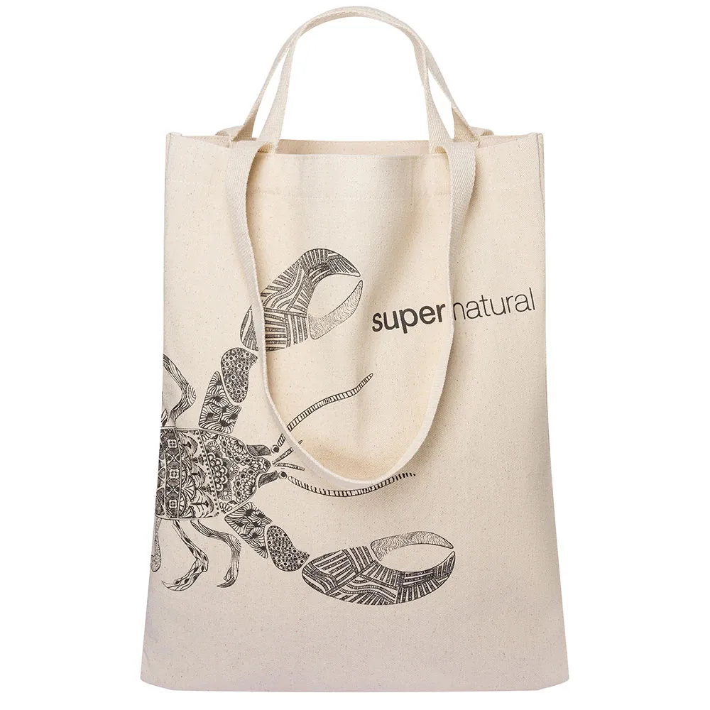 super.natural Lobster Väska, Natural white