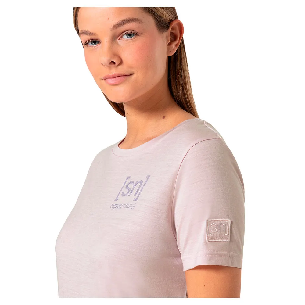super.natural Logo Lines Bio T-shirt Med Korta ärmar super.natural Logo Lines Bio T-shirt Med Korta ärmar