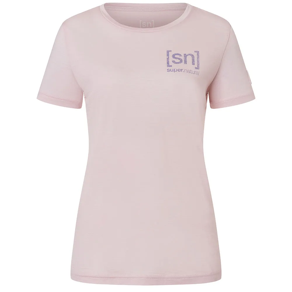 super.natural Logo Lines Bio T-shirt Med Korta ärmar super.natural Logo Lines Bio T-shirt Med Korta ärmar