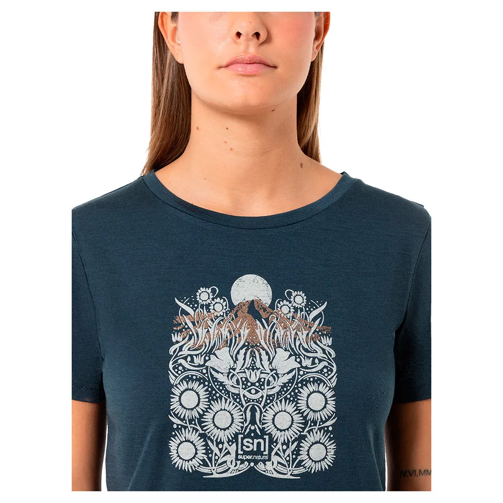 super.natural Mount Flower Bio T-shirt Med Korta ärmar