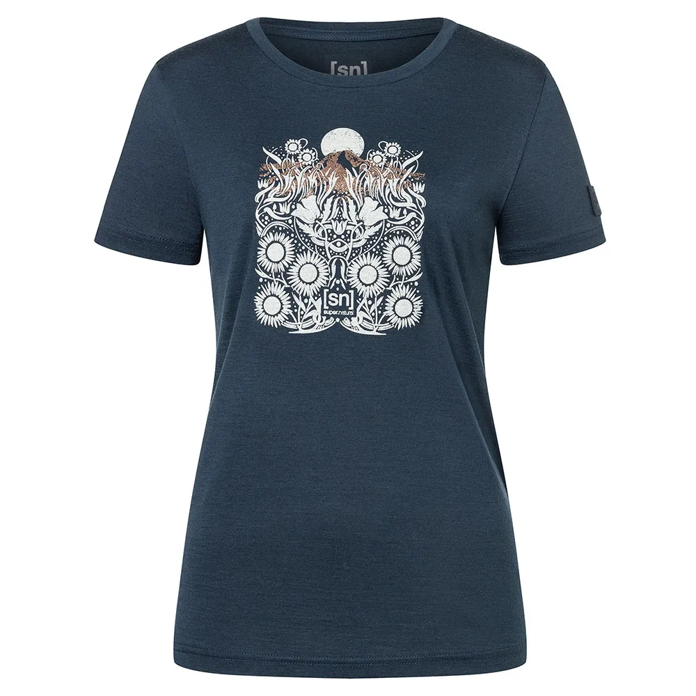 super.natural Mount Flower Bio T-shirt Med Korta ärmar