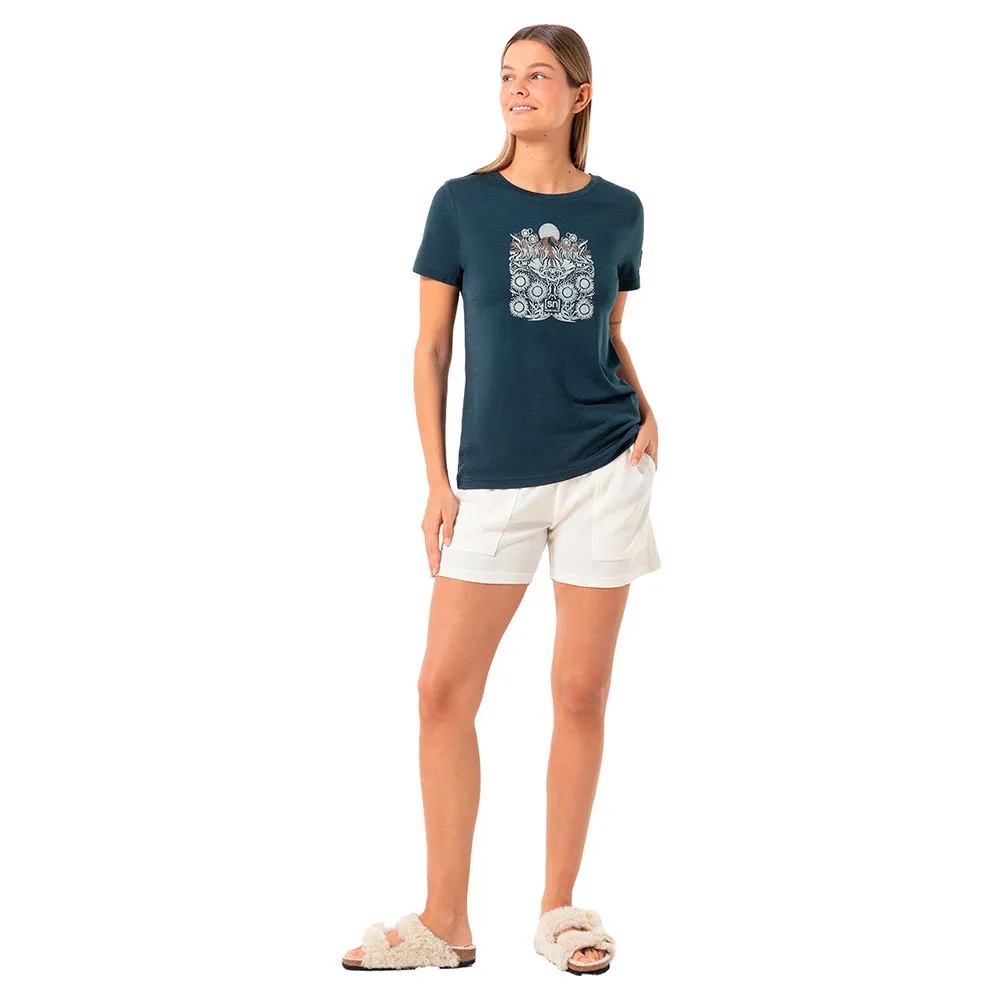 super.natural Mount Flower Bio T-shirt Med Korta ärmar