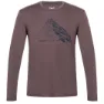 super.natural Mountain Rise T-shirt Med Lång ärm, Raisin / blueberry