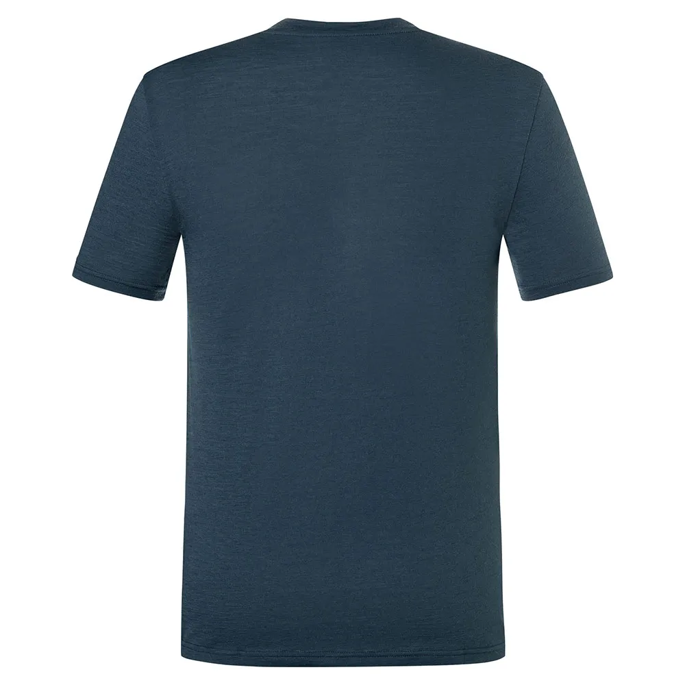 super.natural Mountain Vibes T-shirt Med Korta ärmar, Blueberry / various super.natural Mountain Vibes T-shirt Med Korta ärmar, Blueberry / various