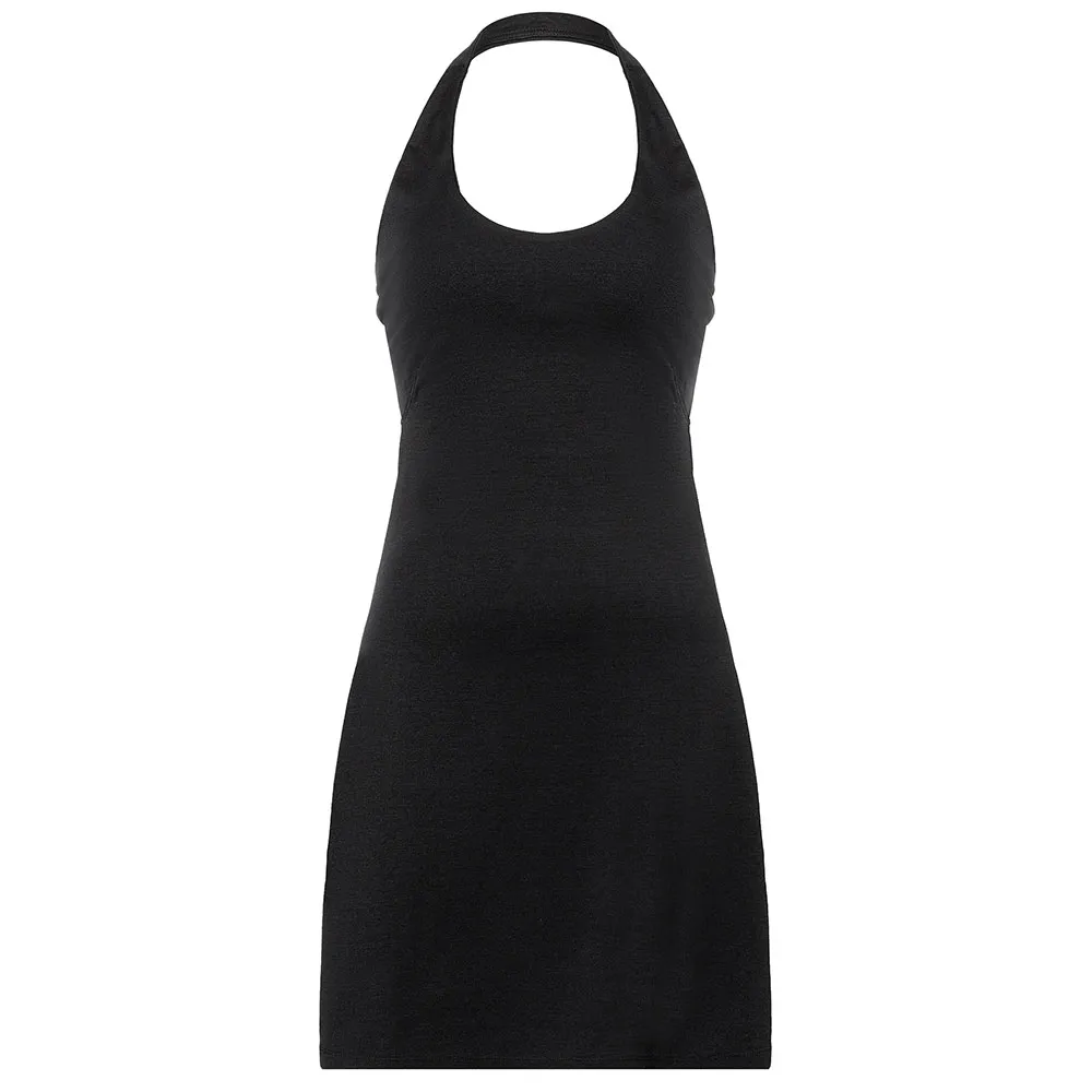 super.natural Neckholder Klänning, Jet black