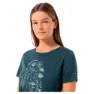 super.natural Rock Flowers T-shirt Med Korta ärmar, Blueberry / various