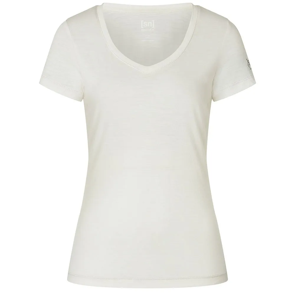 super.natural Sierra140 V Neck T-shirt Med Korta ärmar