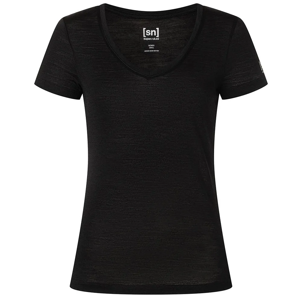 super.natural Sierra140 V Neck T-shirt Med Korta ärmar super.natural Sierra140 V Neck T-shirt Med Korta ärmar