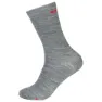 Cashmere grey melange / high risk red