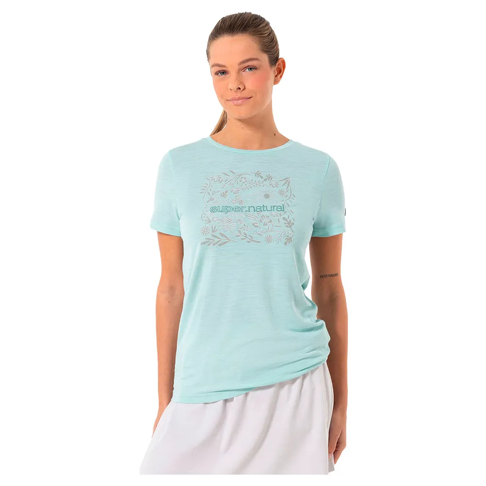 super.natural Sn Flower T-shirt Med Korta ärmar